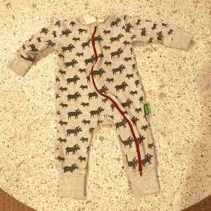 Parade brand, boys moose onesie.